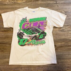 Vintage 2002 Poison Hollyweird Derrike Cope Racing/Band T Shirt Size M AOP